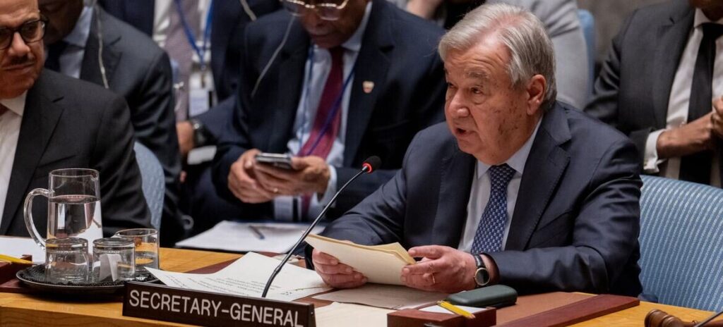 @ONU_es Guterres alerta ante el deterioro del orden internacional y reitera su llamado a reformar el Consejo de Seguridad