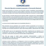 [COMUNICADO] Dirección Ejecutiva  @PRM_Oficial someterá propuesta a Convención Nacional (15 de Mayo 2026)