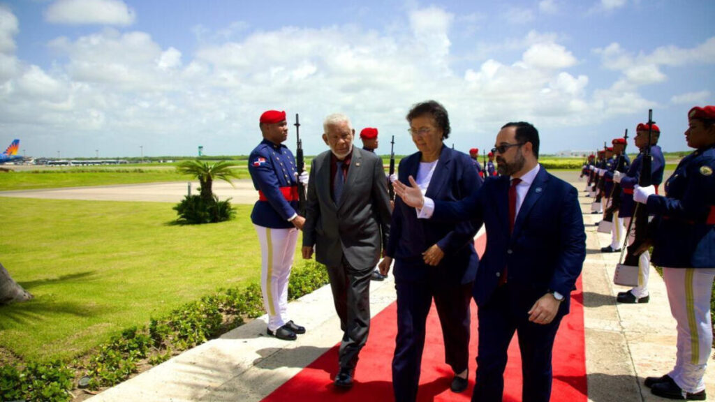 Presidente Abinader recibirá este lunes a su homóloga de Surinam, Jennifer Geerlings-Simons, en el Palacio Nacional