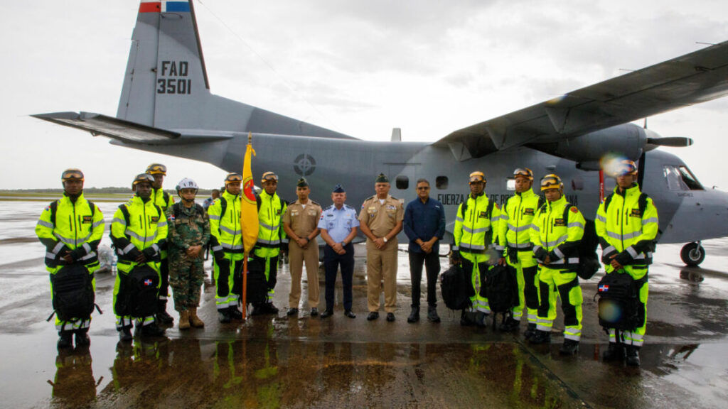 República Dominicana despliega equipo especializado de las Fuerzas Armadas hacia Venezuela como parte de la Operación Quisqueya Solidaria 2026