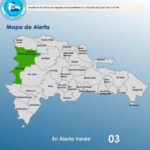 El COE mantiene 03 provincias en alerta verde