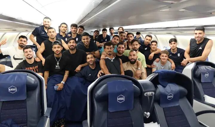 Selección iraní llega a México para un Mundial complicado por la guerra