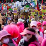 Alemania: masiva protesta contra congreso de AfD