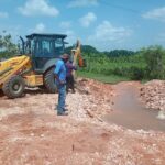 <br>Avería en línea de 48 pulgadas afecta temporalmente el suministro de agua en sectores de Santo Domingo Este