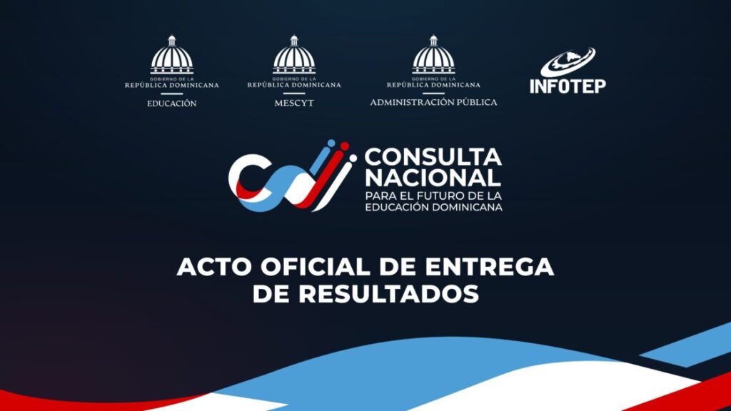 |EN VIVO| @LuisAbinader recibe resultados Consulta Nacional para el Futuro de la Educación