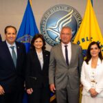 Vicepresidenta Peña y ministro Atallah fortalecen cooperación sanitaria con EE.UU. durante reunión con el secretario Robert F. Kennedy Jr.