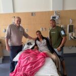 @avictoria_yeb: En Miami, en Nicklaus Children’s Hospital, acompañando al niño Raynell De Jesús Javier, un guerrero de apenas 10 años que lucha contra un neuroblastoma metastásico