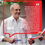 «Nuestro objetivo no solo es levantar obras, sino corregir desigualdades históricas y sembrar desarrollo donde antes hubo abandono» @LuisAbinader