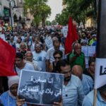 Más de 1.000 personas protestan en Túnez contra el gobierno