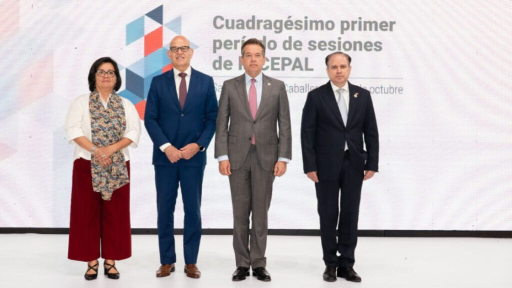 Mirex presenta detalles del 41.º período de sesiones de la Cepal, en Santiago de los Caballeros