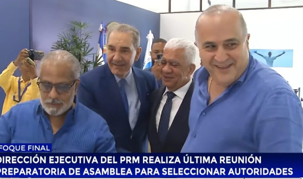 PRM_Oficial celebra última reunión preparatoria antes de asamblea para seleccionar autoridades