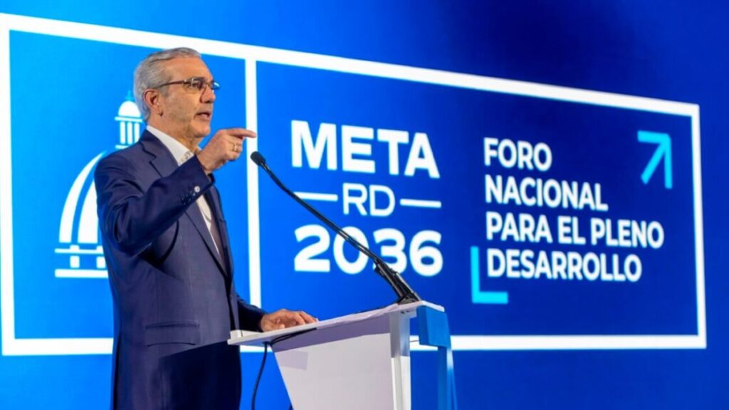 Presidente Abinader participa en primer Foro Meta RD 2036 con miras a impulsar el crecimiento económico