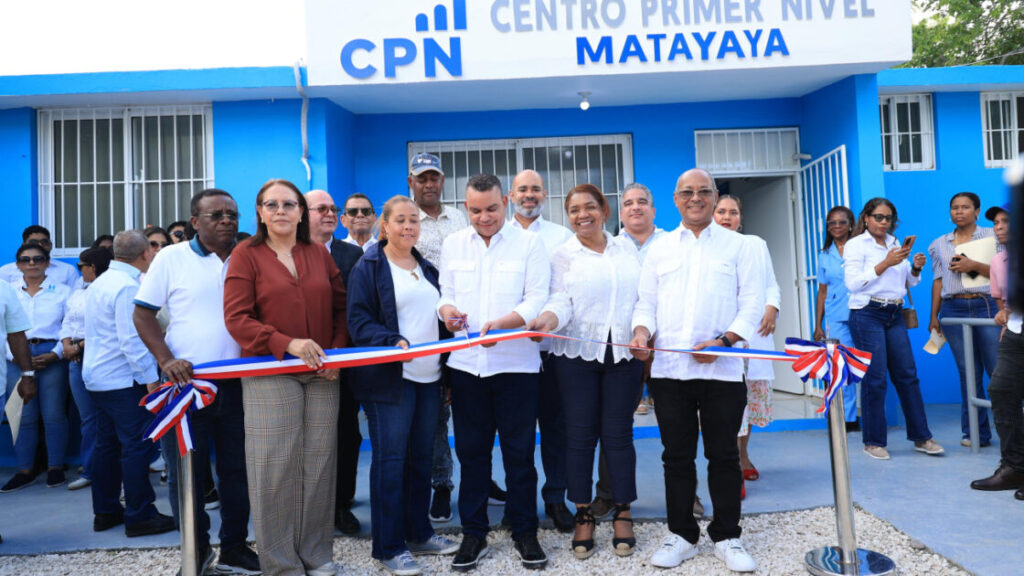 SNS entrega Centro de Primer Nivel de Atención Matayaya, en San Juan