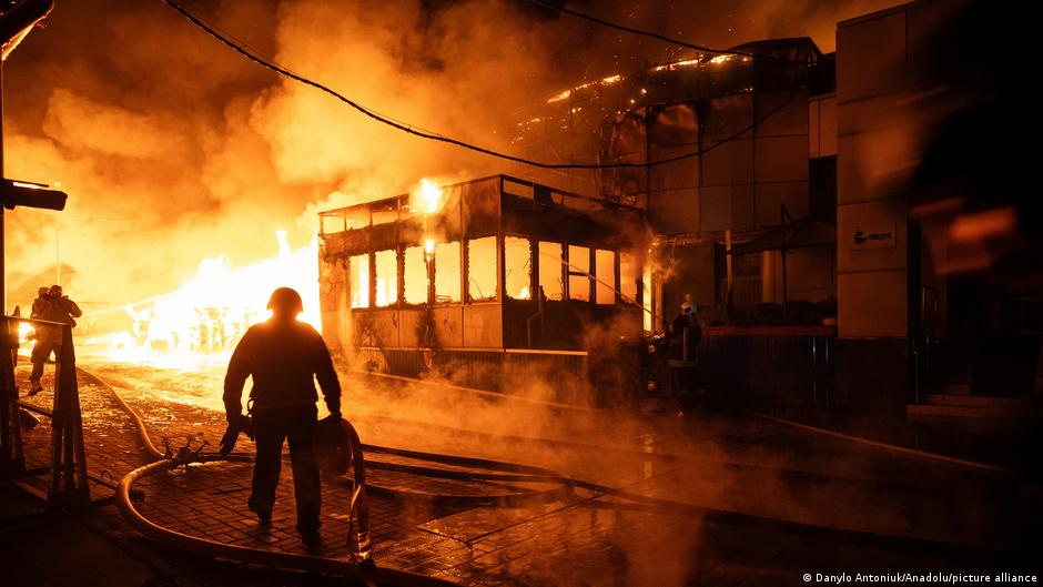 Fuertes explosiones resuenan en la capital de Ucrania