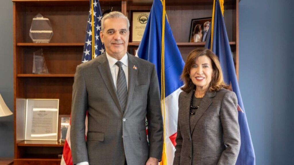 Presidente Luis Abinader y gobernadora Hochul fortalecen cooperación entre la República Dominicana y Nueva York en gestión de emergencias y protección de infraestructuras