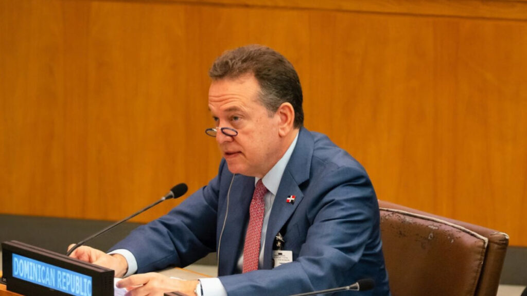 Canciller Bisonó respalda renovación de la Fuerza de Supresión de Bandas en Haití