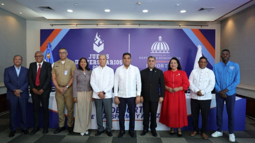 Ministro Kelvin Cruz anuncia la inauguración de los Juegos Deportivos Universitarios 2026