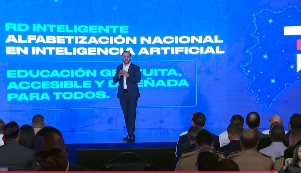 En Vivo | Lanzamiento del Plan de Alfabetización en Inteligencia Artificial “RD Inteligente”. IA desde las aulas hasta el mercado laboral CEIA-RD  @LuisAbinader @FelixReynaE