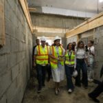 Vicepresidenta Raquel Peña supervisa construcción del Hospital Traumatológico Luis L. Bogaert en Mao