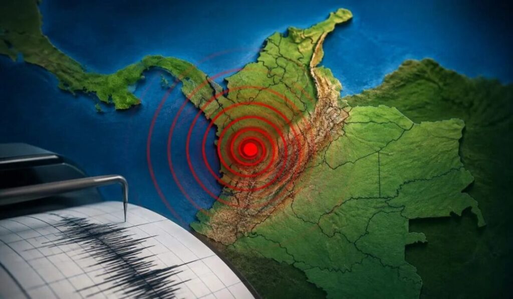 Alarma en Colombia: un terremoto de magnitud 5 sacude el suroeste del país