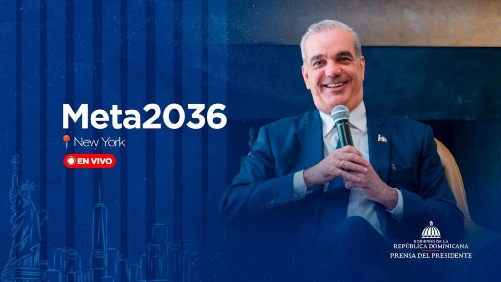 Presentación de la estrategia Meta RD 2036 – Nueva York.| Hito en Nueva York: República Dominicana incorpora a su diáspora para duplicar el PIB hacia 2036