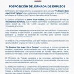 @MTrabajoRD:  La jornada #TuEmpleoEstáAquí: En el @TurismoRD cambia de fecha para ofrecerte más oportunidades de empleo