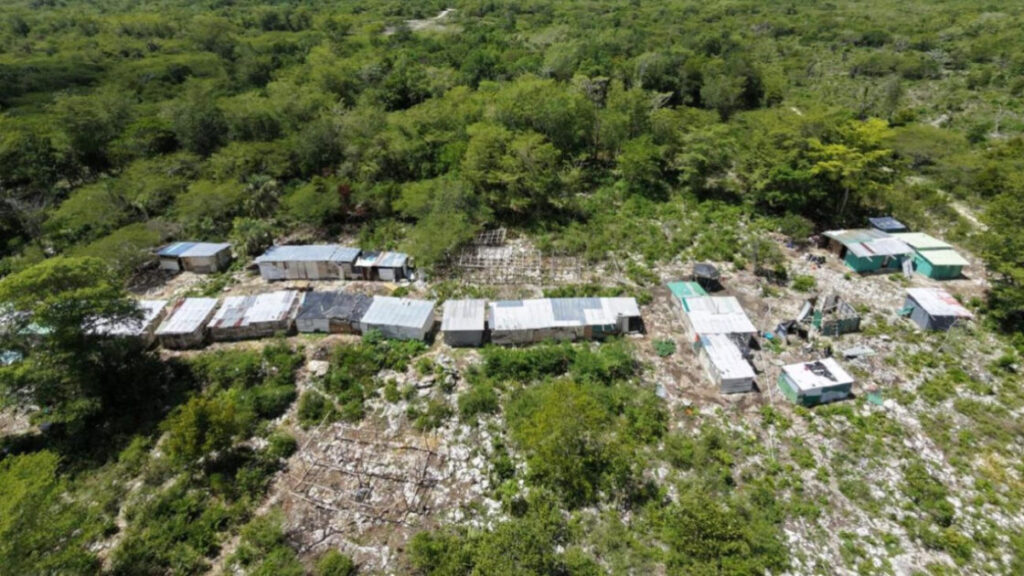 Medio Ambiente desmonta 73 estructuras ilegales en área protegida de Hoyo Claro