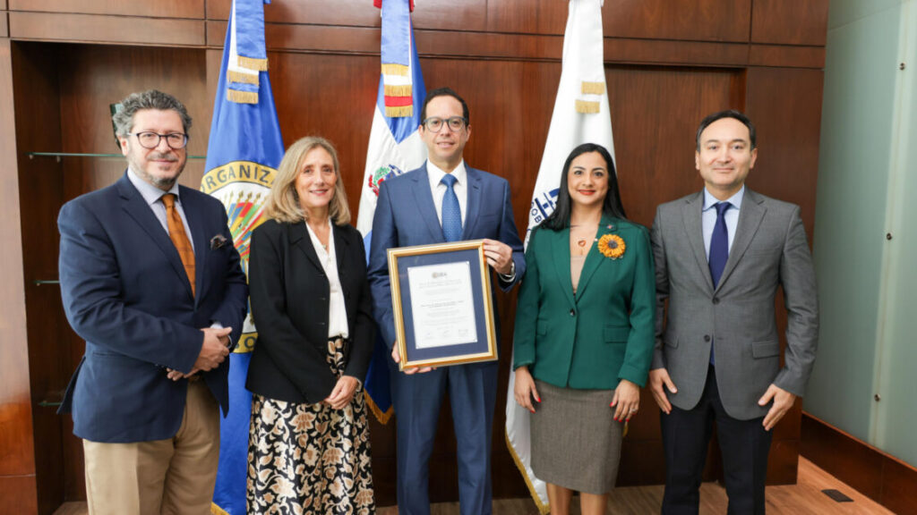 MAP recibe reconocimiento de la OEA por su Sistema de Evaluación del Desempeño Institucional
